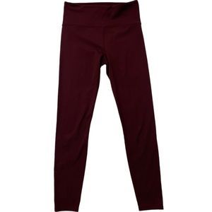 Joy Lab burgundy Leggings Size small